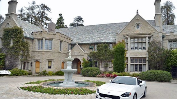 The Playboy mansion. (AAP)
