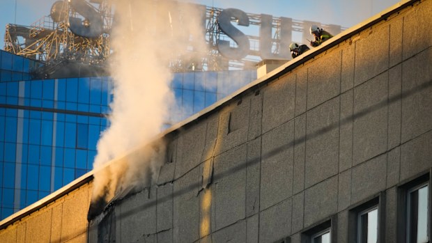 Multiple explosions rocked central Kyiv. Ukraine said kamikaze drones were responsible.