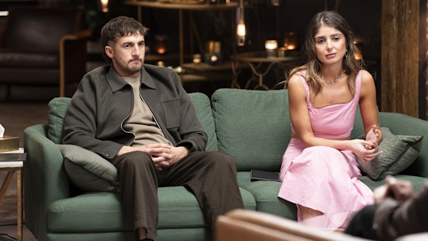 EMBARGO 15/2/2026 9PM MAFS 2026 Mel and Luke