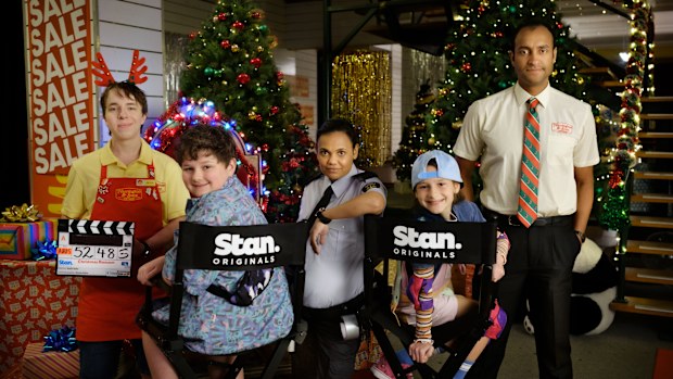 Ed Oxenbould, Evan Stanhope Miranda Tapsell, Tahlia Sturzaker , Matt Okine, Christmas Ransom, Stan