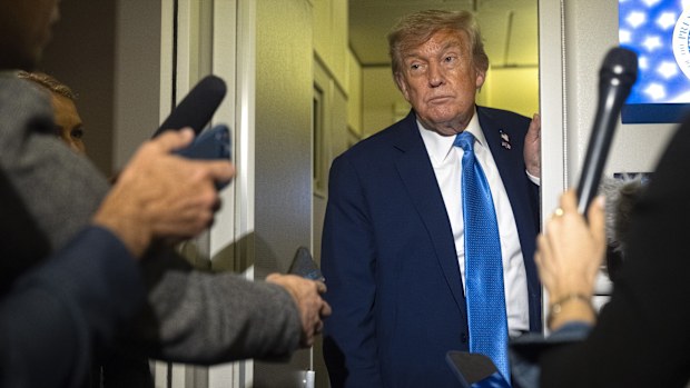 US President Donald Trump 