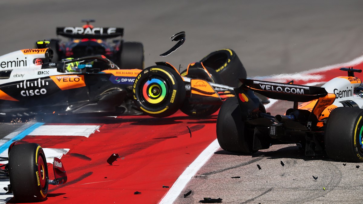 F1 news 2025: McLaren, Oscar Piastri, Lando Norris collision, US Grand ...