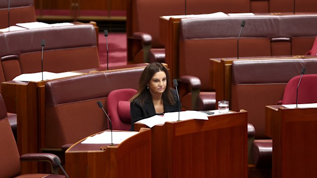 Jacqui Lambie in the Senate