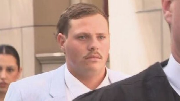 McPherson was surrounded by family as he exited the Supreme Court on Monday.