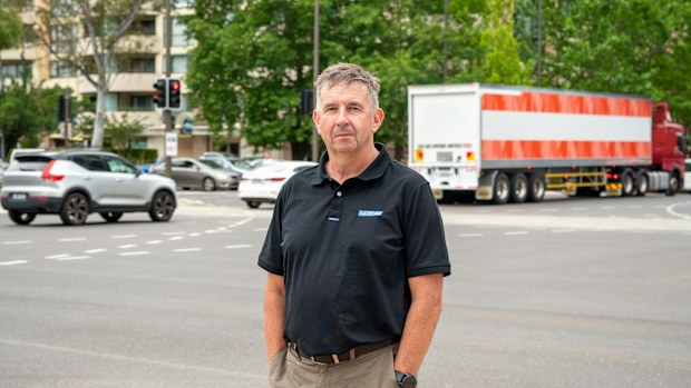 The National Road Transport Association chief executive Warren Clark.