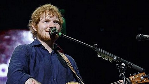 Ed Sheeran's new songs have broken Spotify records. (AAP)