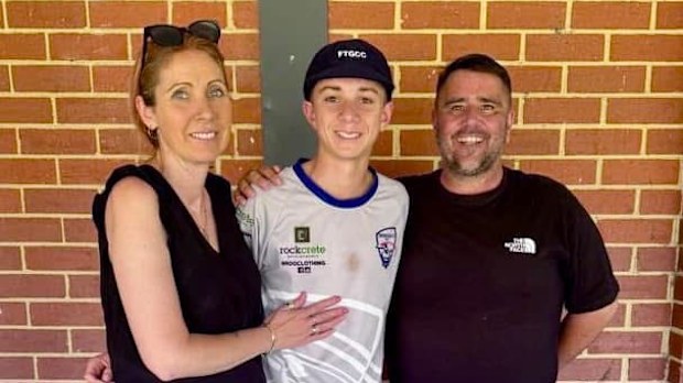 Ben Austin, 17, died after he was hit in the head and neck by a cricket ball during a training session on Tuesday evening.