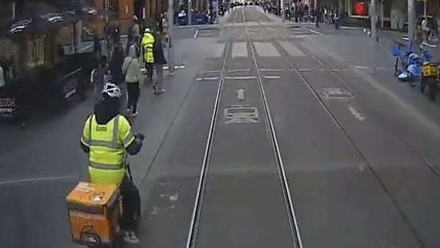Dangerous near misses on Sydney and Newcastle light rail tracks have been released.