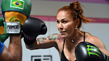 Bellator Women's Featherweight Champion Cris Cyborg.