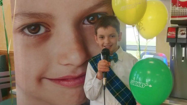 10-year-old Josh Cochrane is hosting a stem cell drive for a one-year-old with leukemia.
