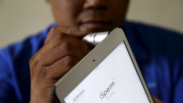 iSperm turns your iPad into a home fertility test for men