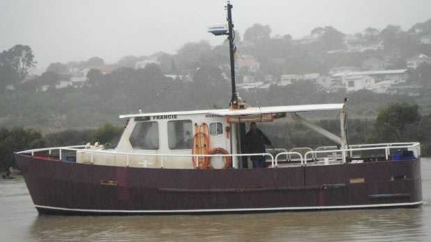 The Francie, a charter fishing boat, has been reported as missing.