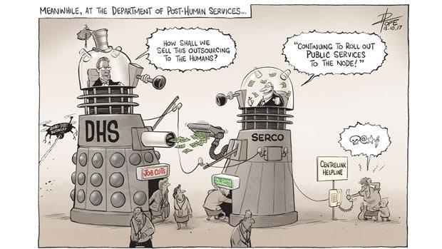 David Pope's latest cartoon.