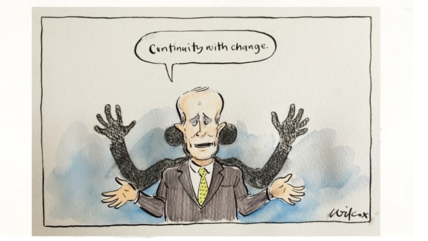 The Canberra Times editorial cartoon for Monday, April 9, 2018. Photo: Cathy Wilcox