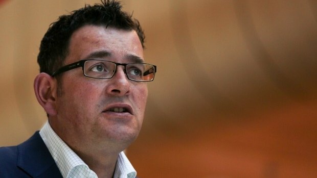 Give it back: Premier Daniel Andrews.