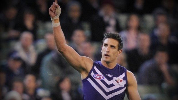 Matthew Pavlich was wearing a moon boot but says he has no serious injury concerns.