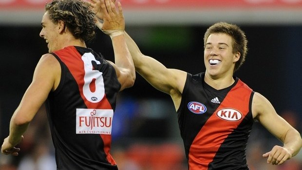 Baby Bomber: Twenty-year-old Zach Merrett will be the third-youngest skipper in Essendon's history.