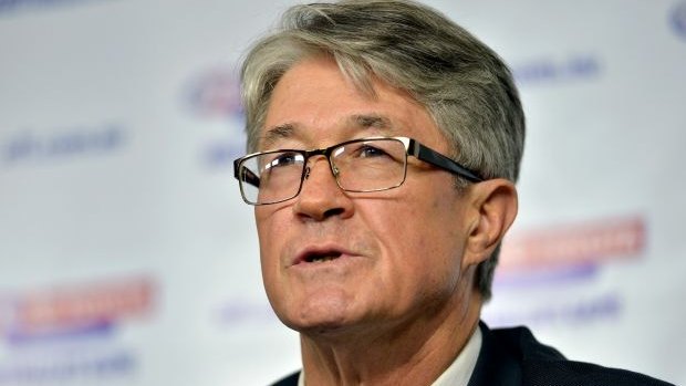 Wanted a cap: AFL chairman Mike Fitzpatrick has long pushed for a reduction in interchanges.