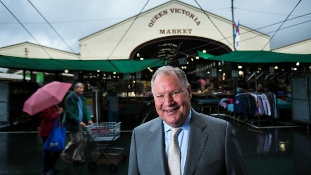 Lord mayor Robert Doyle and Planning Minister Richard Wynne don't see eye-to-eye on the market redevelopment.  