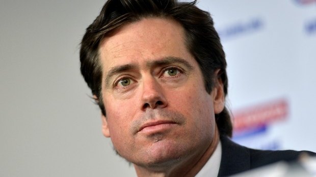 AFL chief executive Gillon McLachlan said the throwing of the banana was an "unambiguously racist" act.