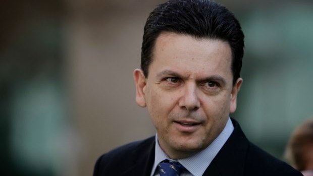 Nick Xenophon says the phrase has "been used repeatedly by the Liberal Party".