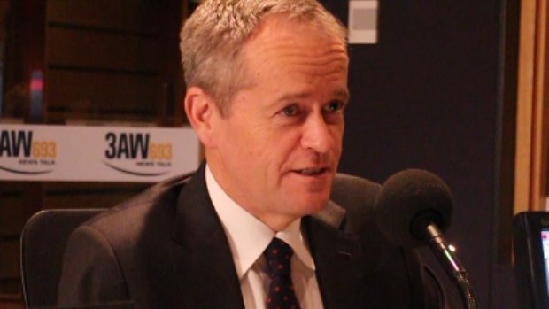 Opposition Leader Bill Shorten told 3AW's Neil Mitchell that while Sunday penalty rates should not be cut "just like that", he would accept the independent tribunal's decision on the issue.