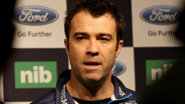 "We're well and truly alive": Geelong coach Chris Scott.