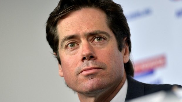 Not buying in: Gillon McLachlan.