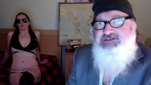 In 2015 Randy and Evi Quaid released a bizarre "sex" tape involving a mask of Rupert Murdoch.