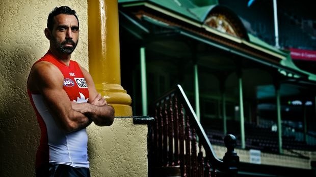 Adam Goodes has had enough of taunts and jeers from the crowds.  