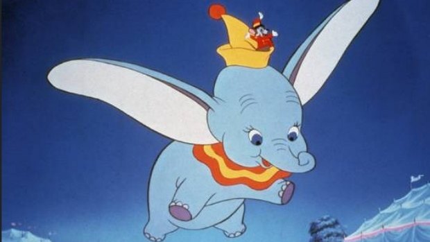 <i>Dumbo</i> takes flight in 1941.