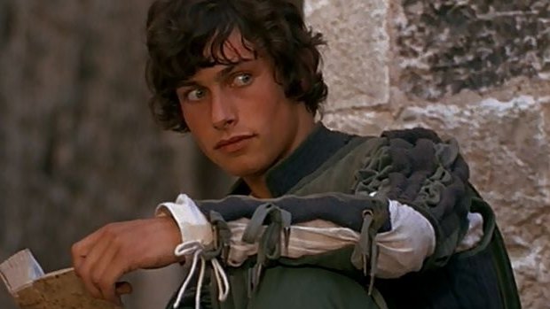 Bruce Robinson as Benvolio in Franco Zeffirelli's <i>Romeo & Juliet</i>.
