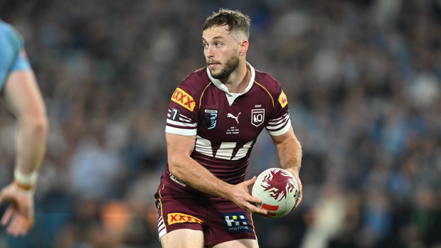 Sam Walker in action for the Queensland Maroons.