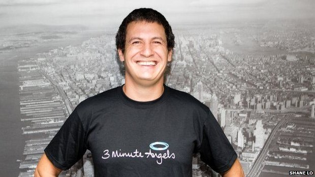 Andrew Ward is the founder of 3 Minute Angels, which provides mobile massages. 