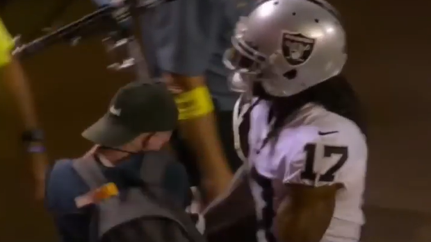 NFL news 2022: Las Vegas Raiders' Davante Adams facing suspension for  shoving photographer | Nine.com.au