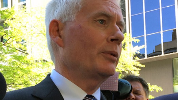 John Rau, pictured here in November 2016. (AAP)