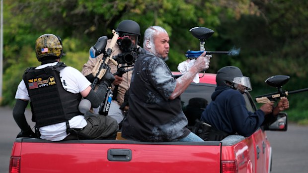 The District of Columbia has filed a civil lawsuit against far-right groups Proud Boys and Oath Keepers. 