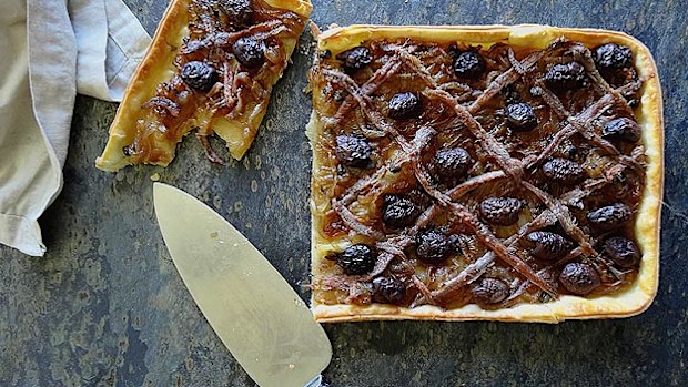 French onion tart