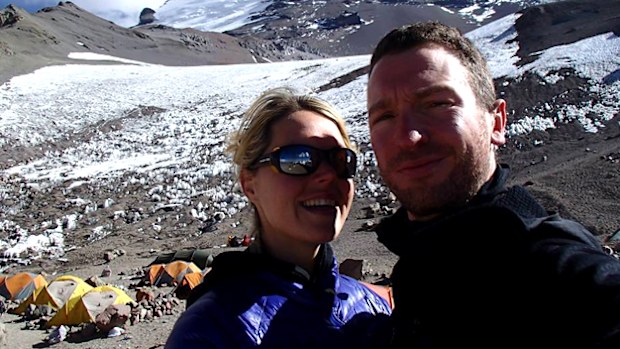 Melbourne couple Maria Strydom and husband Rob Gropels. Source: AAP