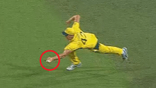 Cameron Green pulled off a screamer to remove Roston Chase. 