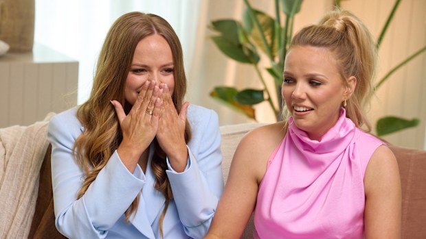 [EMBARGOED UNTIL TONIGHT] The Block 2024 Auction Day Maddy and Charlotte 