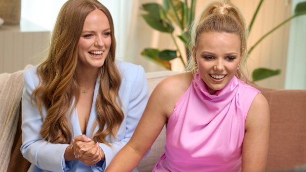 [EMBARGOED UNTIL TONIGHT] The Block 2024 Auction Day Maddy and Charlotte 