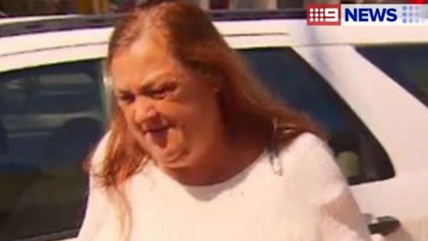 Margaret Archer leaves court earlier this month. (9NEWS)