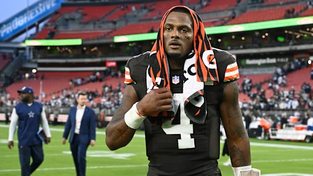 Deshaun Watson of the Cleveland Browns.