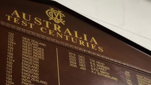 Annabel Sutherland's name has been etched into MCG history, after her ton.