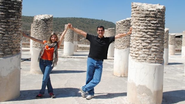 Travel couple dating marriage said yes to adventure