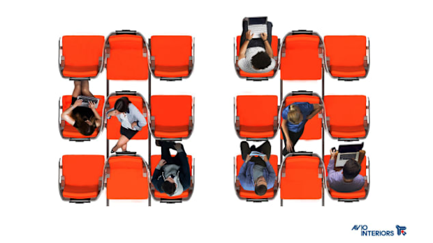 Aviointeriors new seat design