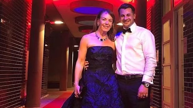 Melissa Caddick dress $400,000 son's school fundraiser Anthony Koletti 