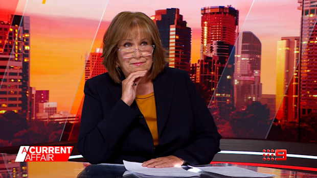 A Current Affair host Tracy Grimshaw.