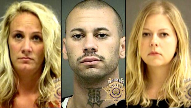 Jill Curry, Jang-Li Delgado Galban, and Brett Robinson. (Supplied)